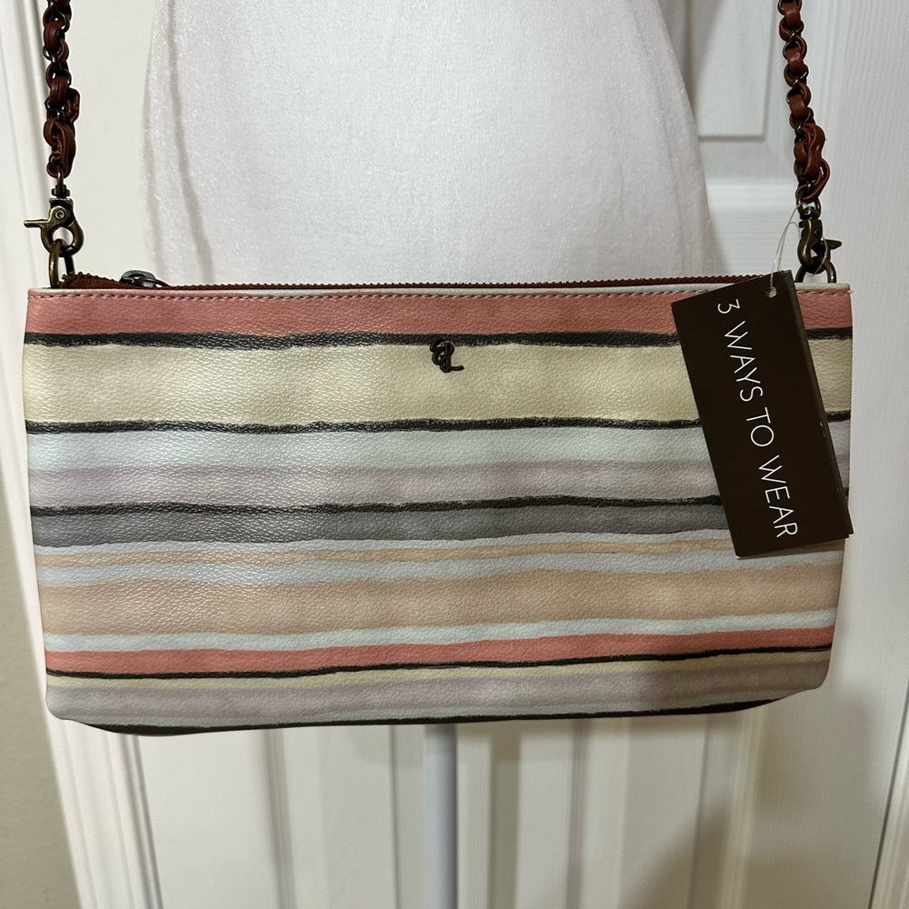 NWT Elliott Lucca crossbody bag in watercolor print